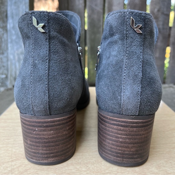 Koolaburra By Ugg Sofiya Stone Gray Ankle Booties Sz 10 - Picture 8 of 14
